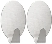 Wieszaki i stojaki - Wenko 4477012100 hak Strip IT Maxi, 2-częściowy, stal nierdzewna, każdy element 4.2 x 2 x 2.4 cm, Matt 4477012100 - miniaturka - grafika 1