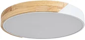 Lampy sufitowe - Rabalux Ekologiczna LAMPA sufitowa MAPLE 3527 okrągły plafon LED 24W 3000K do sypialni drewno 3527 - miniaturka - grafika 1