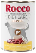 Mokra karma dla psów - Rocco Diet Care Hepatic, kurczak z płatkami owsianymi i twarogiem - 24 x 400 g - miniaturka - grafika 1
