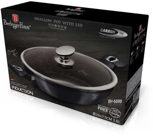 GARNEK GRANITOWY 28cm BERLINGERHAUS BH-6898 CARBON PRO - Garnki - miniaturka - grafika 6