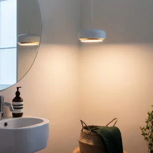 UMAGE UMAGE Hazel Mini żyrandol, biały,  22 cm - Lampy sufitowe - miniaturka - grafika 2