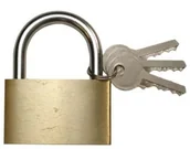 Kłódki - Kraftmann mosiężna kłódka, 50 MM, 3099 - miniaturka - grafika 1