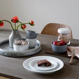 Kähler Kähler HAMMERSHJ Kubek bez Ucha 200 ml Biały 692200 - Kubki - miniaturka - grafika 4