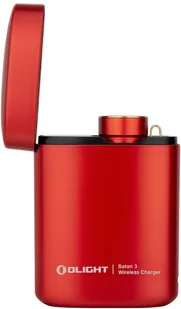 Olight Latarka akumulatorowa Baton 3 Premium Edition Red 1200 lumenów z bezprzewodowym etui ładującym - Latarki - miniaturka - grafika 7