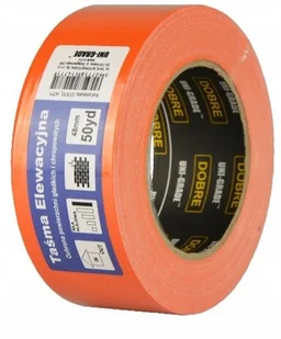 Taśma Tynkarska Elewacyjna Pomarańczowa 48mm*50 - Folie i taśmy malarskie - miniaturka - grafika 2