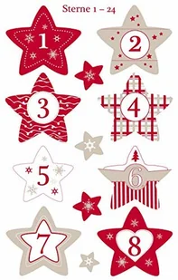 Naklejki Z-DESIGN świąteczne-gwiazdy adwentowe AVERY ZWECKFORM 24szt. /52890/ ZW793 - Ozdoby bożonarodzeniowe Naklejki Z-DESIGN świąteczne-gwiazdy adwentowe AVERY ZWECKFORM 24szt. /52890/ ZW793 - Ozdoby bożonarodzeniowe - miniaturka - grafika 2