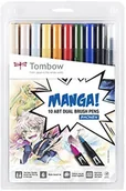 Kredki, ołówki, pastele i pisaki - Tombow ABT-10C-MANGA2 Dual Brush Pen flamastry z podwójnymi końcówkami 4003198101029 - miniaturka - grafika 1
