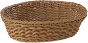 Wyposażenie lokali gastronomicznych - APS Koszyk owalny z polipropylenu 250x190x65 mm, brązowy | Profi Line 50801 - miniaturka - grafika 1