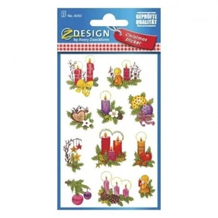 AVE2320S Naklejki błyszczące Z-Design - stroiki świąteczne - Scrapbooking - miniaturka - grafika 3