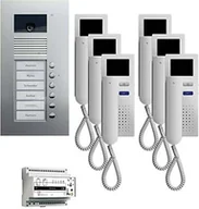 Domofony - TCS prepack Video 6 przyciski AVU + ivh3222 Up, pvu1660  0010 - miniaturka - grafika 1