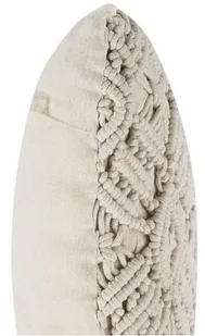 Beliani Zestaw 2 poduszek dekoracyjnych makrama 45 x 45 cm beżowy ESENKOY - Poduszki dekoracyjne - miniaturka - grafika 6