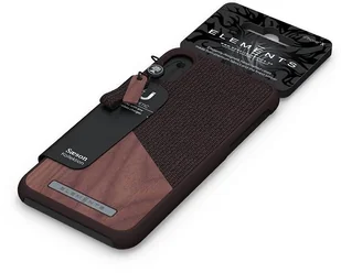 Nordic Elements Nordic Elements Saeson Frejr - Etui iPhone Xs / X z prawdziwym drewnem orzecha włoskiego (Brown) E20259 - Etui i futerały do telefonów Nordic Elements Nordic Elements Saeson Frejr - Etui iPhone Xs / X z prawdziwym drewnem orzecha włoskiego (Brown) E20259 - Etui i futerały do telefonów - miniaturka - grafika 3