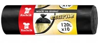 Worki na śmieci - Kuchcik 2731 Worki Na Śmieci Czarne 120L x 10 Szt. - miniaturka - grafika 1