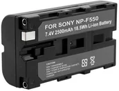 Akumulatory do aparatów dedykowane - amsahr Grade A-ogniwa baterii (2500 mAh, 7.2 V) do Sony Szary BT-SNNPF550-1CT - miniaturka - grafika 1