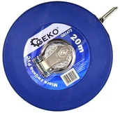 Sprzęt geodezyjny - GEKO Miara zwijana PVC 20m PROFI 60) - miniaturka - grafika 1
