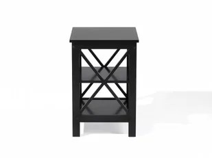 Beliani Komoda czarna FOSTER - Komplety wypoczynkowe - miniaturka - grafika 3