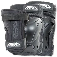 Ochraniacze - REKD Męska Protektor zubeh  R rekd recreational Triple Pad set, czarny, s RKD760 - miniaturka - grafika 1