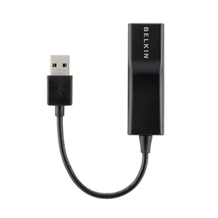 Belkin Adapter USB USB 2.0 Ethernet Adapter F4U047BT - Adaptery i przejściówki - miniaturka - grafika 3