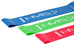 HMS GU04 SLIM SET ZESTAW GUM DO ĆWICZEŃ 17-33-103 - Gumy, taśmy, ekspandery - miniaturka - grafika 6