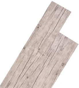 vidaXL Zestaw paneli podłogowych, 18 części, PVC, jasnoszare, 5,26 m vidaXL - Panele podłogowe - miniaturka - grafika 2