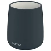 Przyborniki na biurko - Leitz Kubek na długopisy okrągły 85x108mm COSY ceramiczny szary aksamitny (dostępność 28-01-2021) /53290089/ ES1508-5 - miniaturka - grafika 1