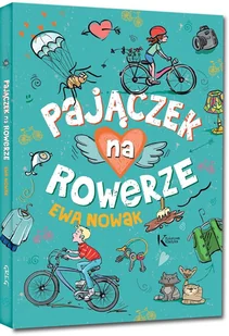 Greg Pajączek na rowerze Ewa Nowak - Lektury szkoła podstawowa - miniaturka - grafika 2