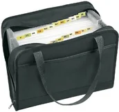 Teczki i skoroszyty - VELOFLEX Veloflex 4446880 - Kieszeń wachlarzowa Office DIN A4, teczka z przegródkami, ok. 500 arkuszy, 24 przegródki, czarna 4446880 - miniaturka - grafika 1