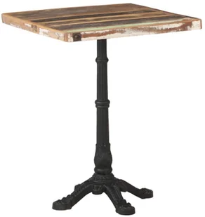 vidaXL Lumarko Stolik bistro, 60x60x76 cm, lite drewno odzyskane 321086 - Stoły - miniaturka - grafika 10