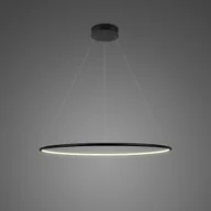 Lampy sufitowe - Altavola Design Lampa sufitowa Nowoczesna lampa sufitowa LED czarna Altavola Led shape LA073/P_60_in_3k_black_dimm LA073/P_60_in_3k_black_dimm - miniaturka - grafika 1