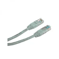 Kable miedziane - No name UTP patchcord UTP patchcord Cat.5e RJ45 M-20m nieekranowany szary economy KB200ANS01 - miniaturka - grafika 1