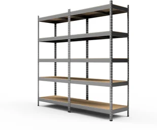 Marbo Regały Regał magazynowy Solid II 220x100x50 5P 1000 kg solid_220x100x50x5 - Szafy i regały magazynowe - miniaturka - grafika 7