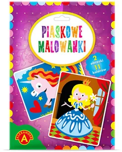 Alexander Malowanka Piaskowa Księżniczka Jednorożec 2095 - Zabawki kreatywne - miniaturka - grafika 2