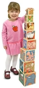 Melissa&Doug Drewniane klocki Zwierzęta 14207 - Klocki - miniaturka - grafika 2