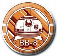 Dodatki do ubrań - Pin przypinka dla fana Star Wars Episode VII BB-8 - miniaturka - grafika 1