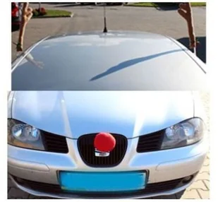 GoDan Dekoracja na samochód "Renifer - rogi+nos", NW-DSRN - Dodatki do strojów karnawałowych - miniaturka - grafika 2