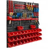 Pozostałe wyposażenie warsztatu - Tablica narzędziowa 78x78 cm warsztat garaż regał - miniaturka - grafika 1