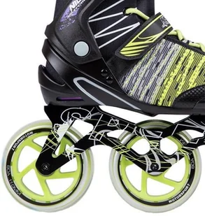 Nils EXTREME NA1206 CZARNO-ZIELONE ROZM 41 ŁYŻWOROLKI EXTREME (16-10-022) - Rolki - miniaturka - grafika 4