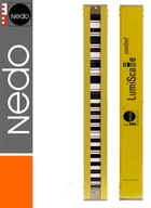 Poziomice, łaty, miary - Nedo Łata kodowa LumiScale do DNA Podświetlana 0.5m 340242 - miniaturka - grafika 1