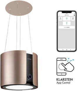 Klarstein CGCH6-Skyfall-Gold - Okapy kuchenne - miniaturka - grafika 2