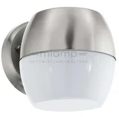 Lampy ogrodowe - Eglo Ścienna LAMPA zewnętrzna ONCALA 95982 elewacyjna OPRAWA ogrodowa LED 11W kinkiet outdoor IP44 stal nierdzewna biały 95982 - miniaturka - grafika 1