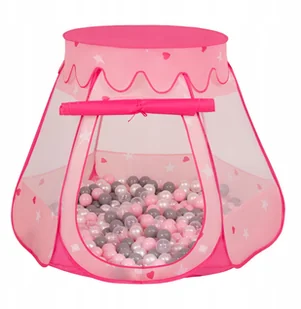 Namiot Zamek z piłkami Suchy Basen kulki 200 szt - Namioty i tipi dla dzieci - miniaturka - grafika 23