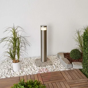 Lampenwelt com Słupek ogrodowy Caramia, odporny na wodę morską - Lampy ogrodowe - miniaturka - grafika 3