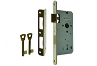 Zamki i wkładki - Gerda Zamek ZW100 90/50 n/klucz ocynk złoty - miniaturka - grafika 1