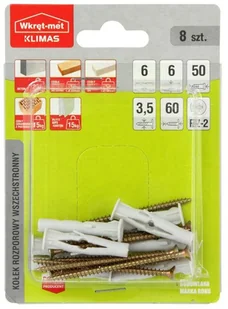 WKRĘT-MET Kołek 6X60MM - Kołki - miniaturka - grafika 4