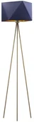 Lampy stojące - Lysne Lampa podłogowa trójnóg KANTON GOLD 14616/32 - miniaturka - grafika 1