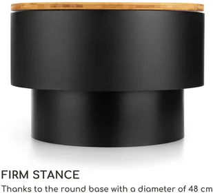 Blumfeldt Blumfeldt Pompeji, misa paleniskowa i grill, 60 cm średnicy, stal GDI11-Pompeji - Paleniska ogrodowe - miniaturka - grafika 5