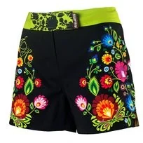 Extreme Hobby Spodenki damskie, Athletic Folk, rozmiar S, czarny - Kimona, stroje i obuwie - miniaturka - grafika 2