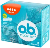 Tampony - O.B JOHNSON ProComfort Ultimate Super komfortowe tampony 1op.-8szt 93653 - miniaturka - grafika 1