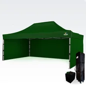Pawilony ogrodowe - BRIMO Namiot reklamowy 4x6m - plus 3 ściany - Zielony - miniaturka - grafika 1