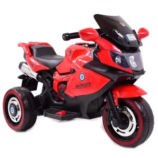 Super-Toys DUŻY MOTOR ŚCIGACZ STRONG 2 EXCLUSIVE/518 DLX-518-CZERWONY - Pojazdy elektryczne dla dzieci - miniaturka - grafika 3